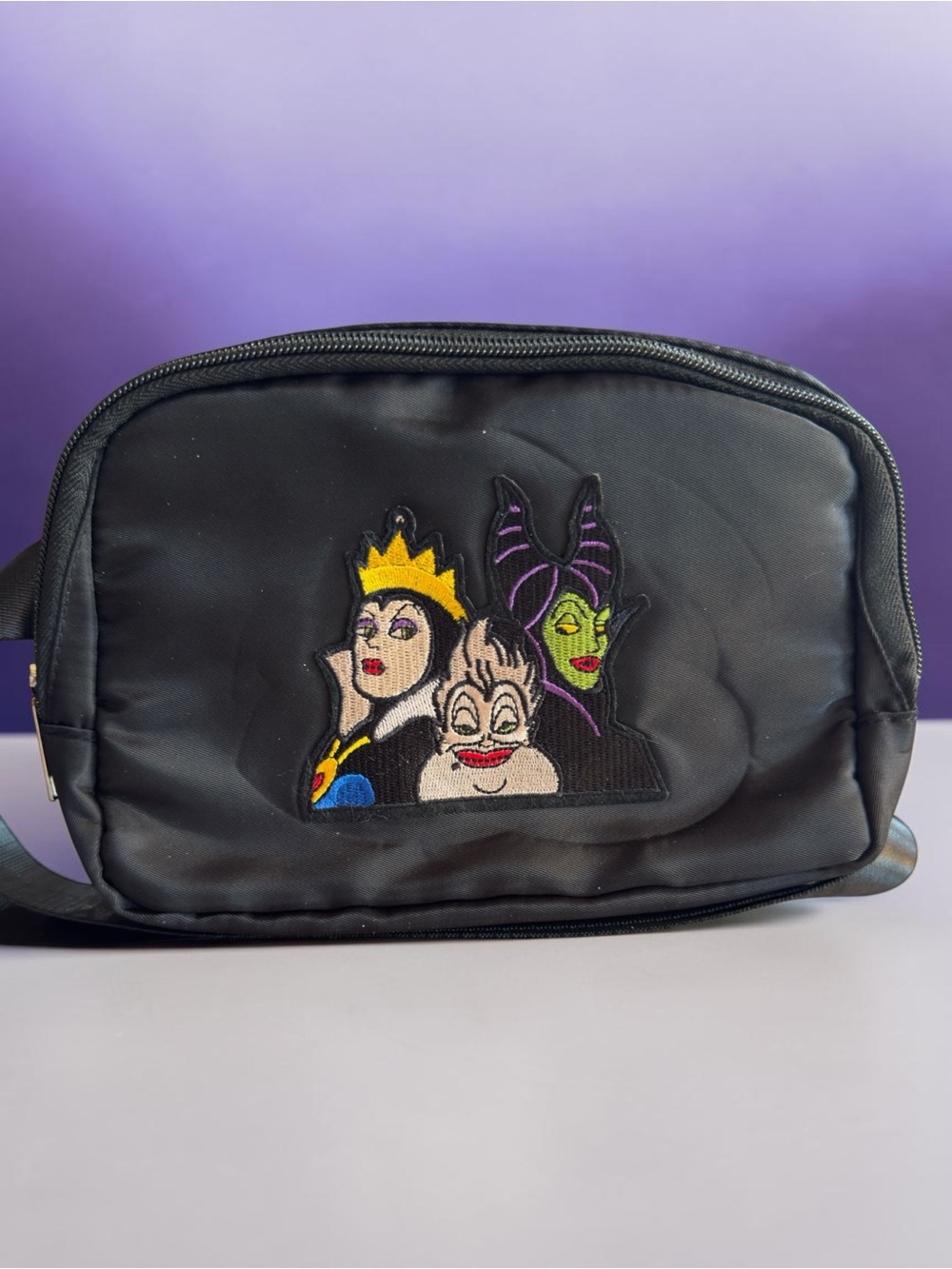 Disney Queen Villains Belt Bag | Fanny Pack. Evil Queen, Ursula, and Maleficent